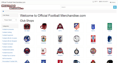 Desktop Screenshot of officialfootballmerchandise.com